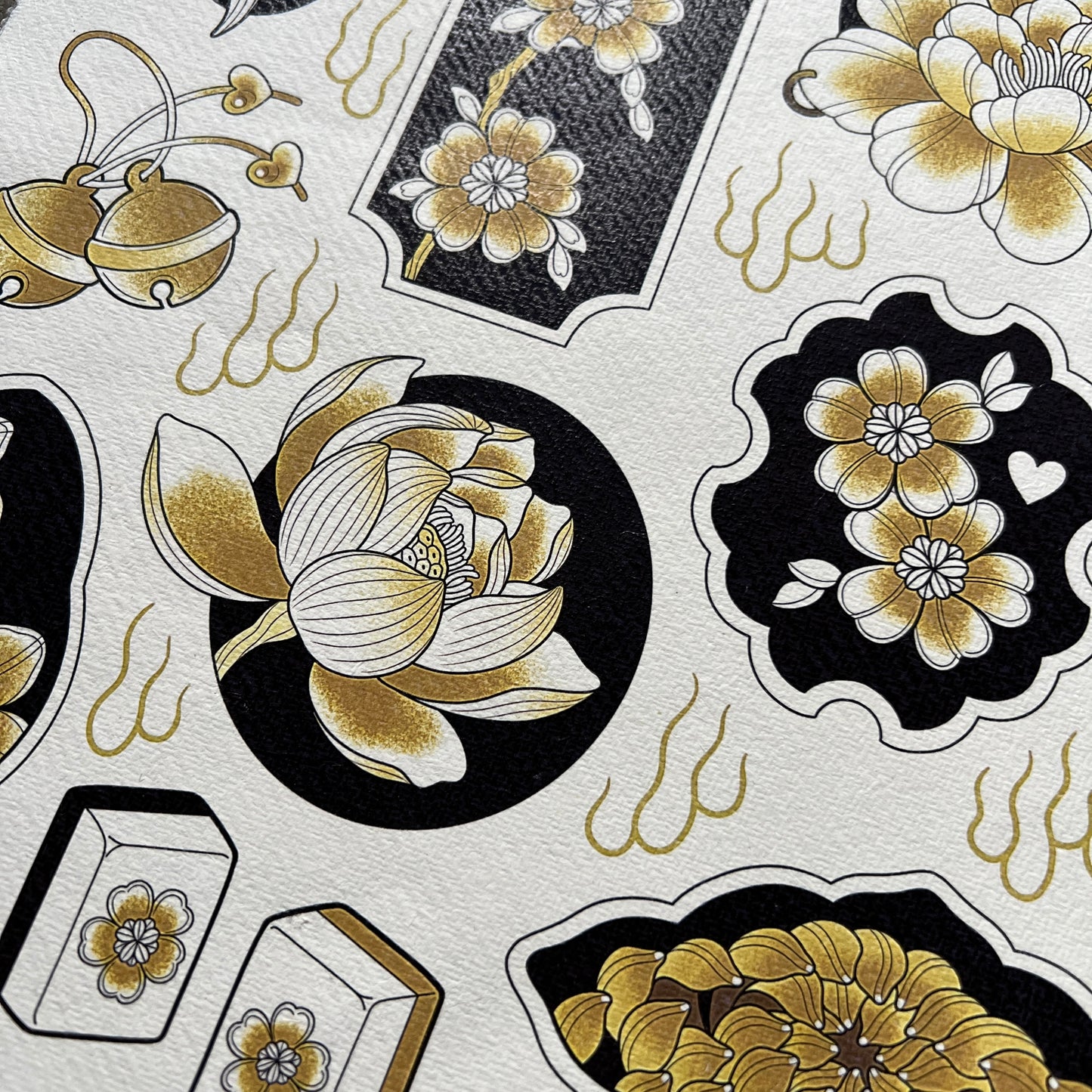 Valentines Day A3 flash sheet - Golden ver.